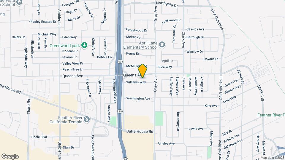 1173 Williams Way Map and Location Details