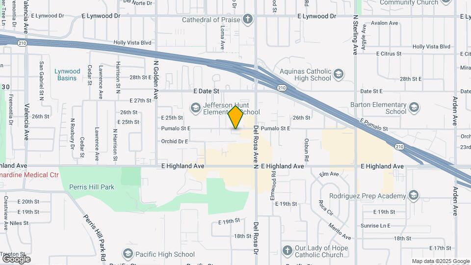 1539 Pumalo St E Map and Location Details