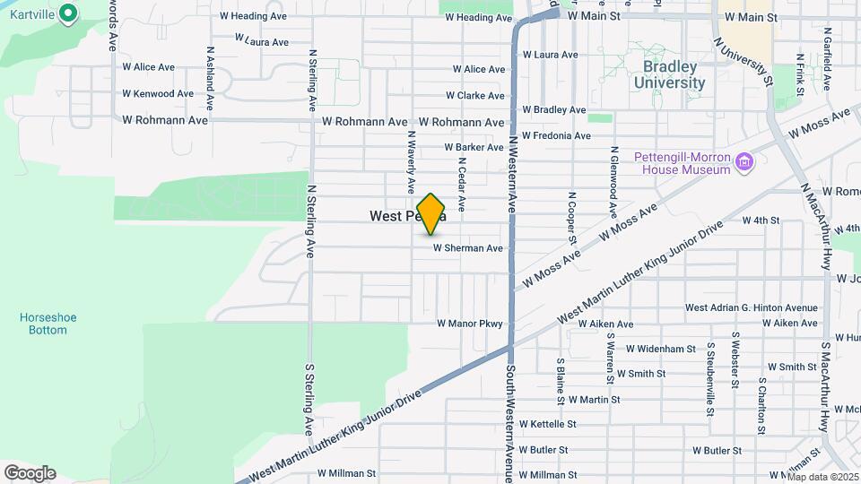 2113 W Sherman Ave Map and Location Details