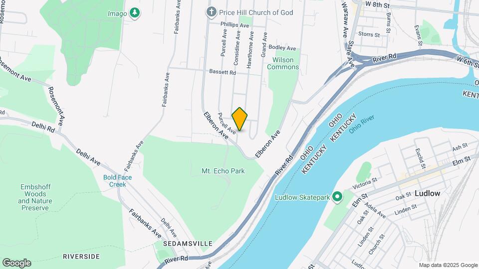 318 Purcell Ave Map and Location Details