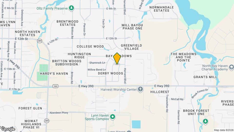 1434 Santa Anita Dr Map and Location Details