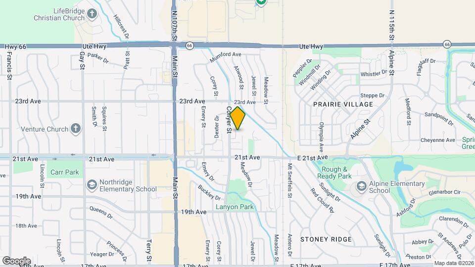 2155 Meadow Ct Map and Location Details