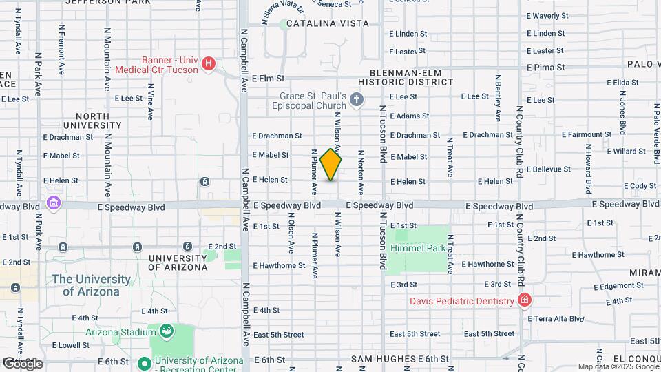 2234 E Helen St Map and Location Details