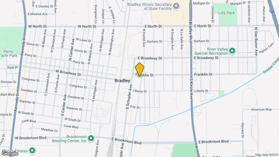 229 S Dearborn Ave Map and Location Details