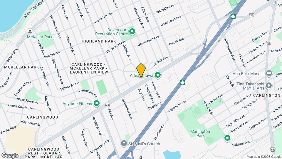 Rosepark Retirement Community Map and Location Details