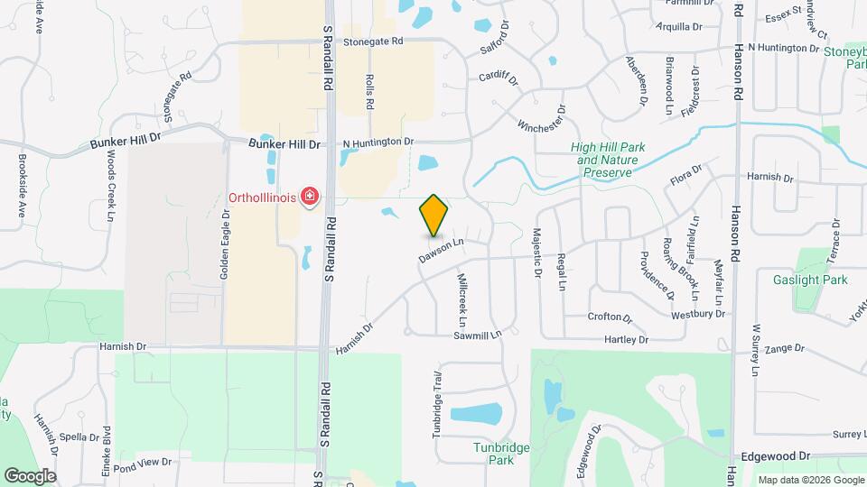 2308 Dawson Ln Map and Location Details