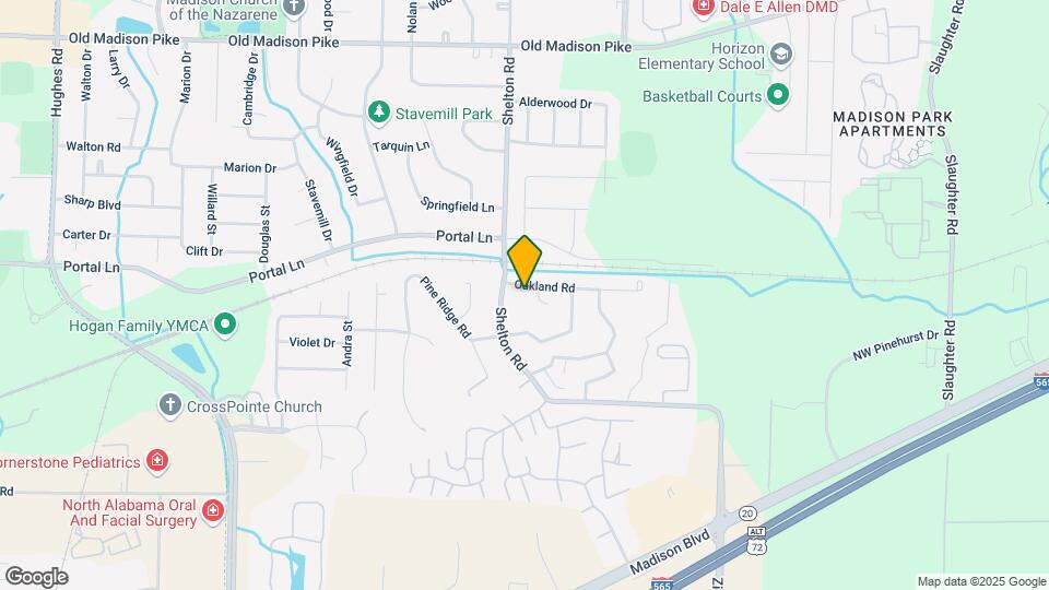 348 Oakland Rd Map and Location Details
