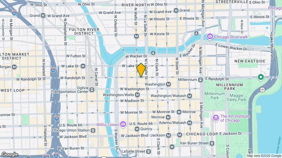 179 W Randolph St, Unit 0315 Map and Location Details