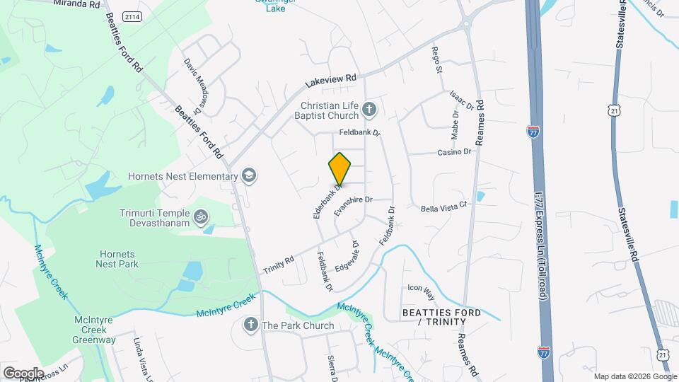 5324 Elderbank Dr Map and Location Details