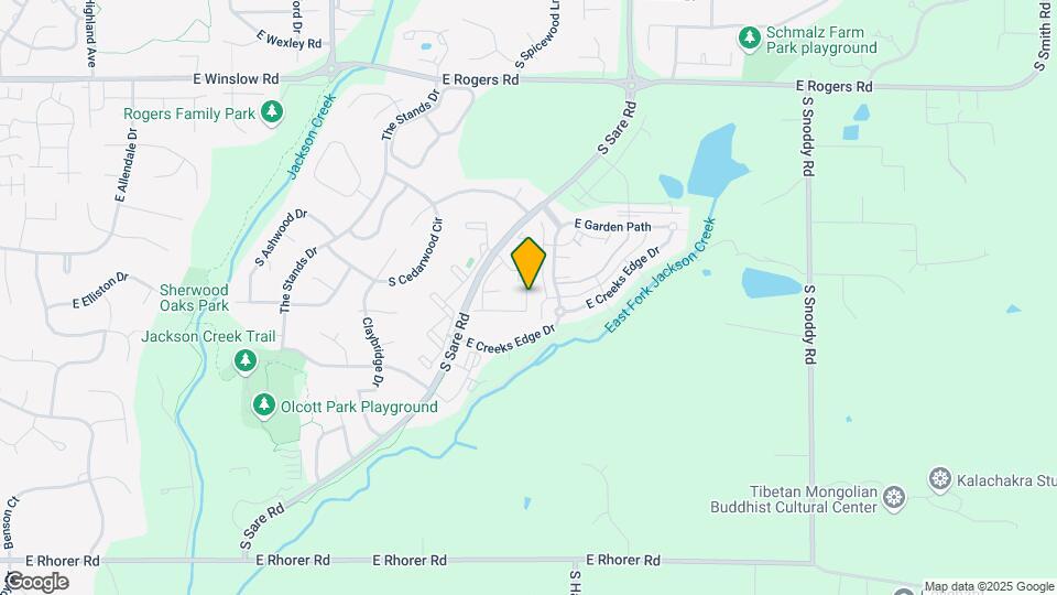 3443 S Oaklawn Cir Map and Location Details