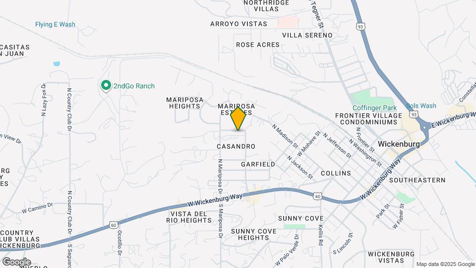 735 W Hermosa Dr Map and Location Details