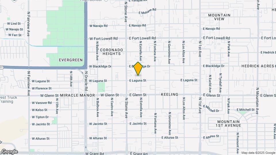 115 E Laguna St Map and Location Details