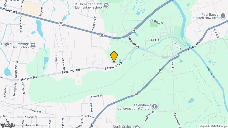 1028 E Hanover Rd Map and Location Details