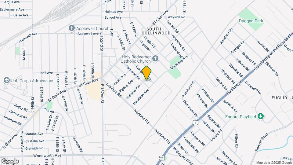1007 Nathaniel Rd Map and Location Details