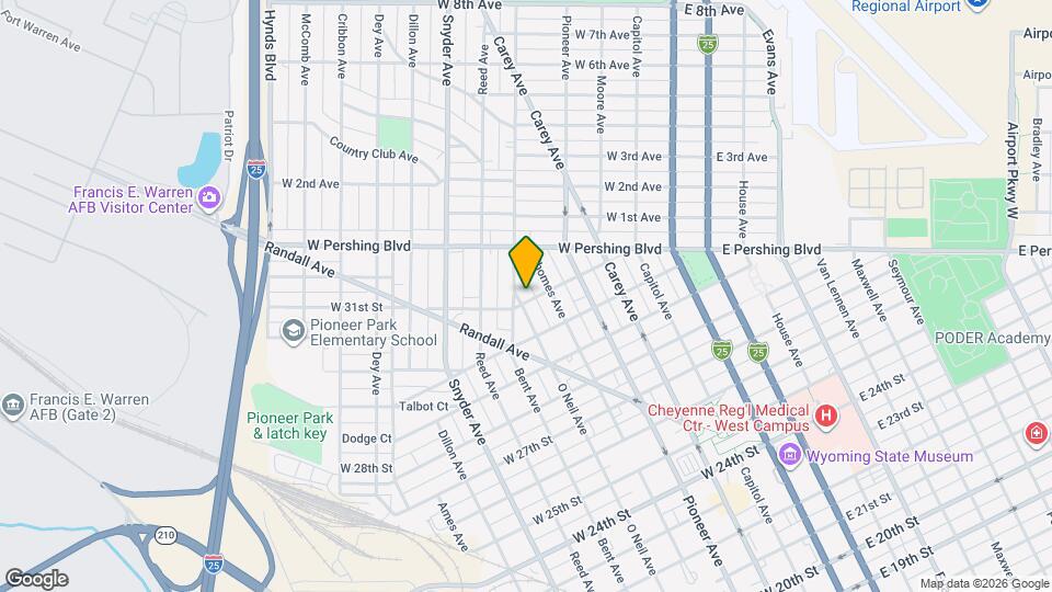 520 W 31st St Map and Location Details