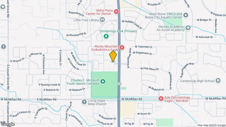 5317 N Candlestick Ave Map and Location Details
