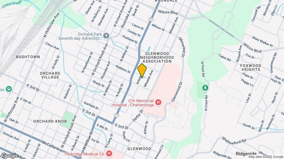 850 Arlington Ave-Unit -852 Mapa y Detalles de la Ubicación