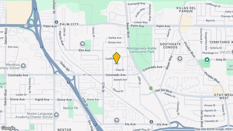 1042 Garland Dr Map and Location Details