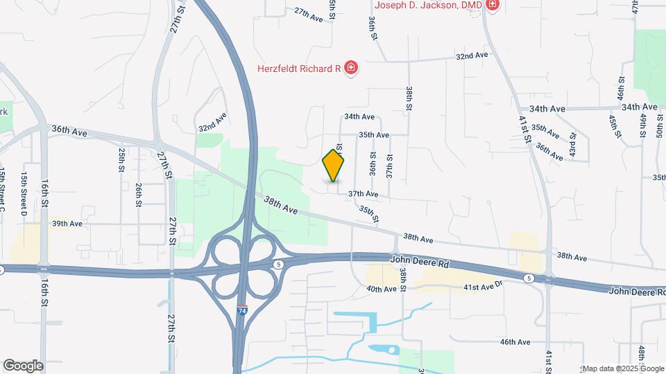 3625 34th St Map and Location Details