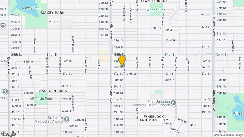 3303 36th St Mapa y Detalles de la Ubicación