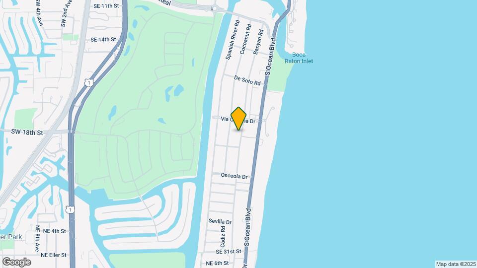 1501 Banyan Rd Map and Location Details