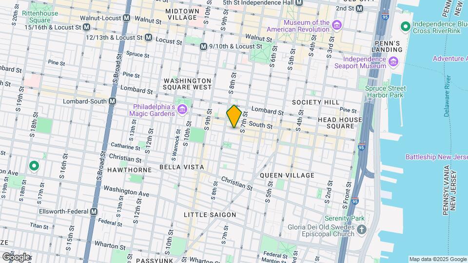 723-725 Bainbridge St Mapa y Detalles de la Ubicación
