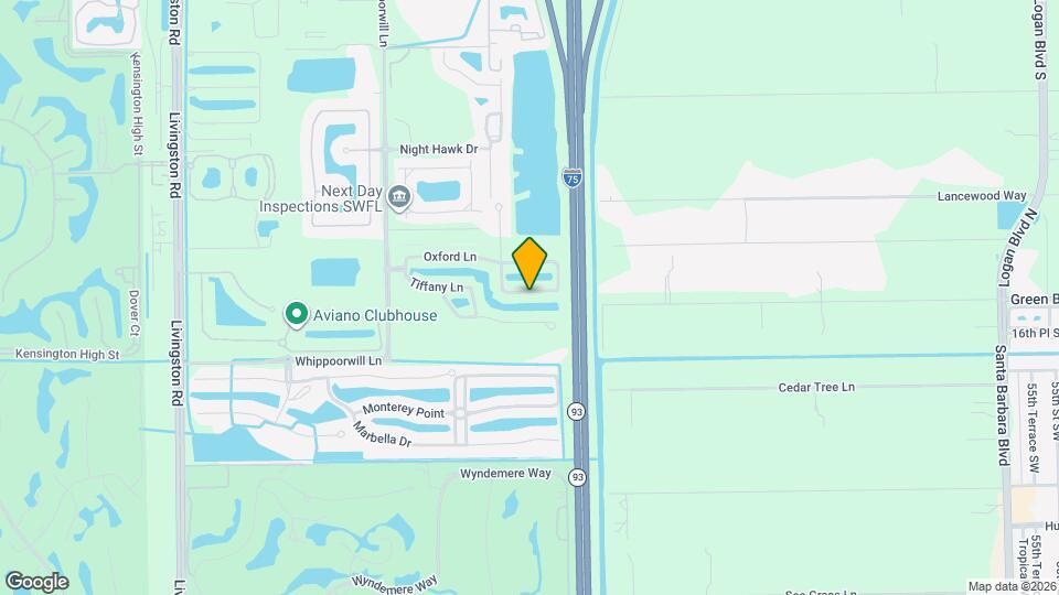 960 Hampton Cir Mapa y Detalles de la Ubicación