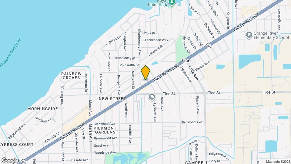 4523 Palm Beach Blvd Map and Location Details