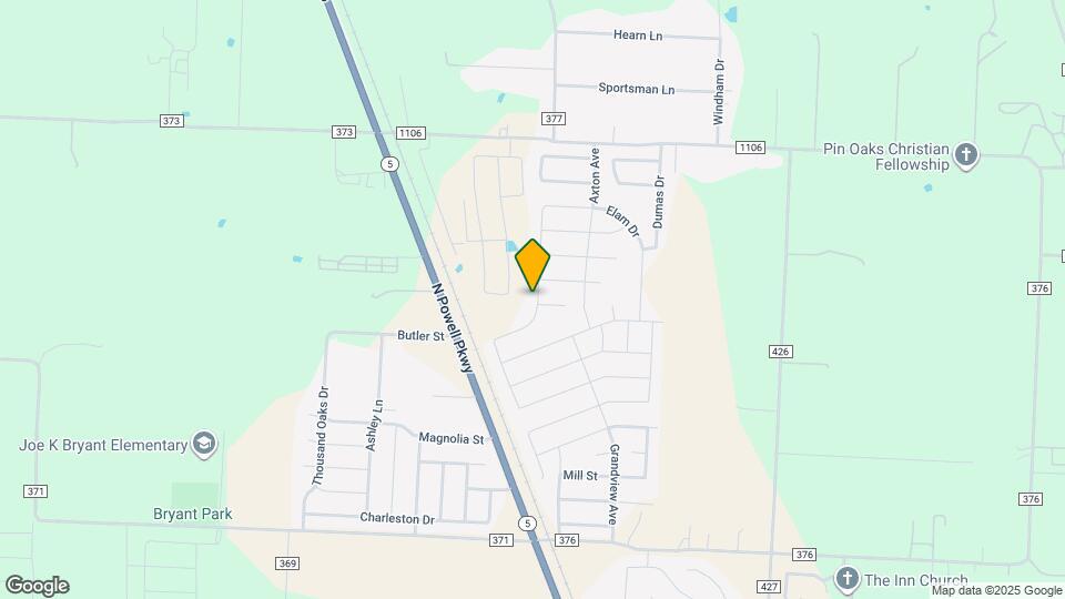 3109 Bowen St Map and Location Details