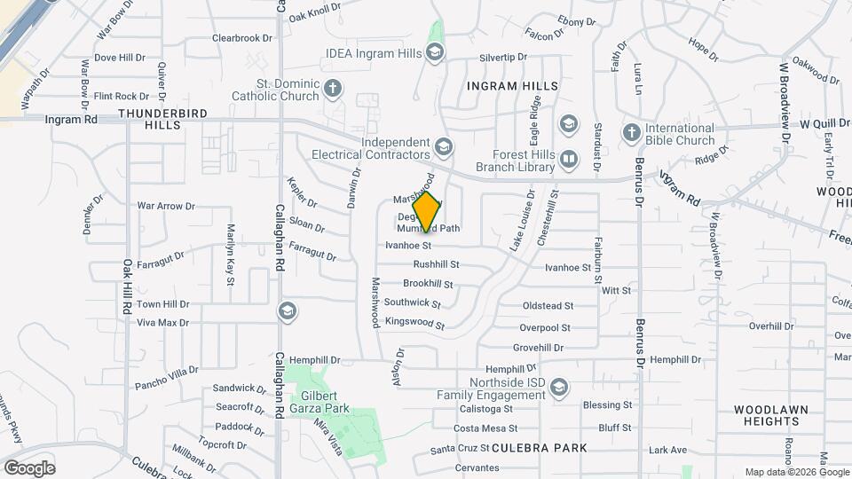 5531 Ivanhoe St Map and Location Details