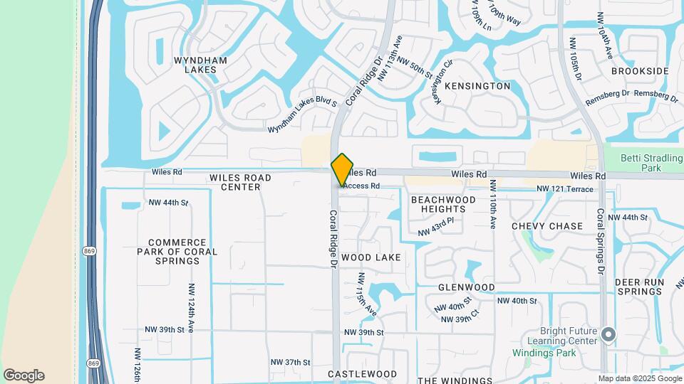 11693 NW 45th St Map and Location Details