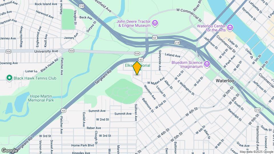 1230 W Mullan Ave Map and Location Details