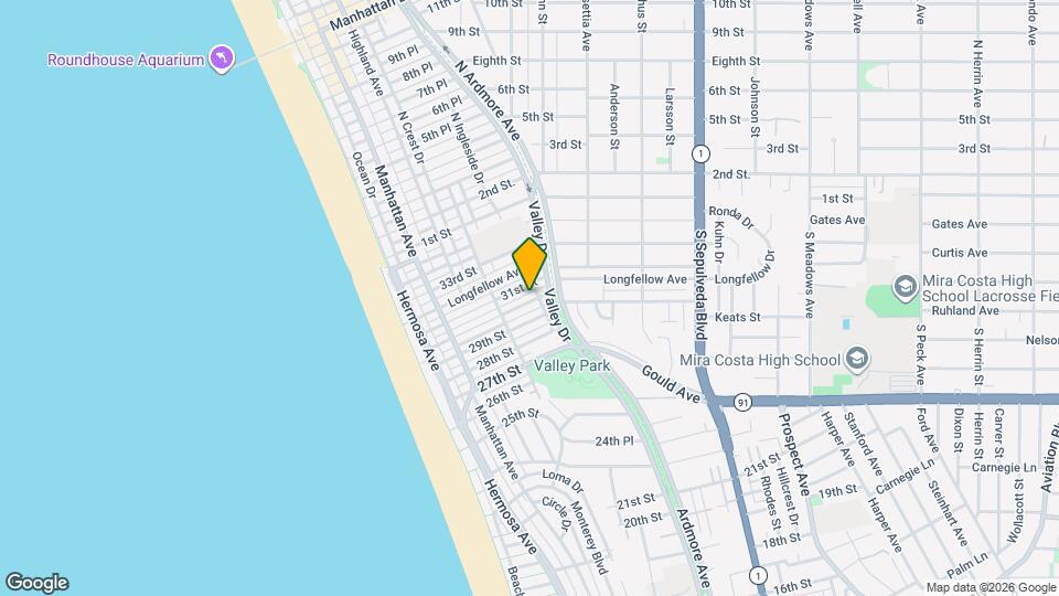 451 30th St Map and Location Details
