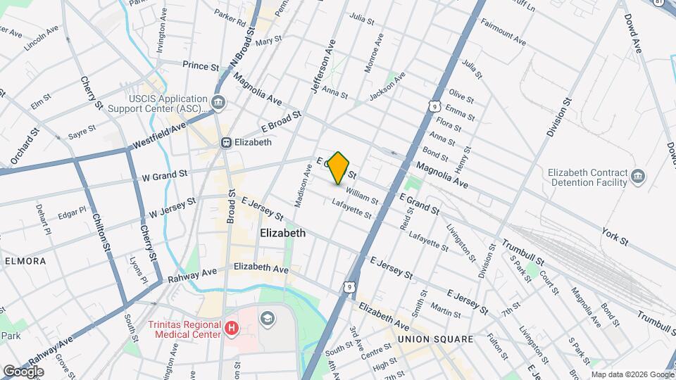 1058 William St, Unit 2nd Floor Map and Location Details