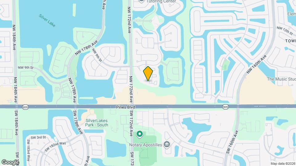 650 NW 170th Terrace Map and Location Details