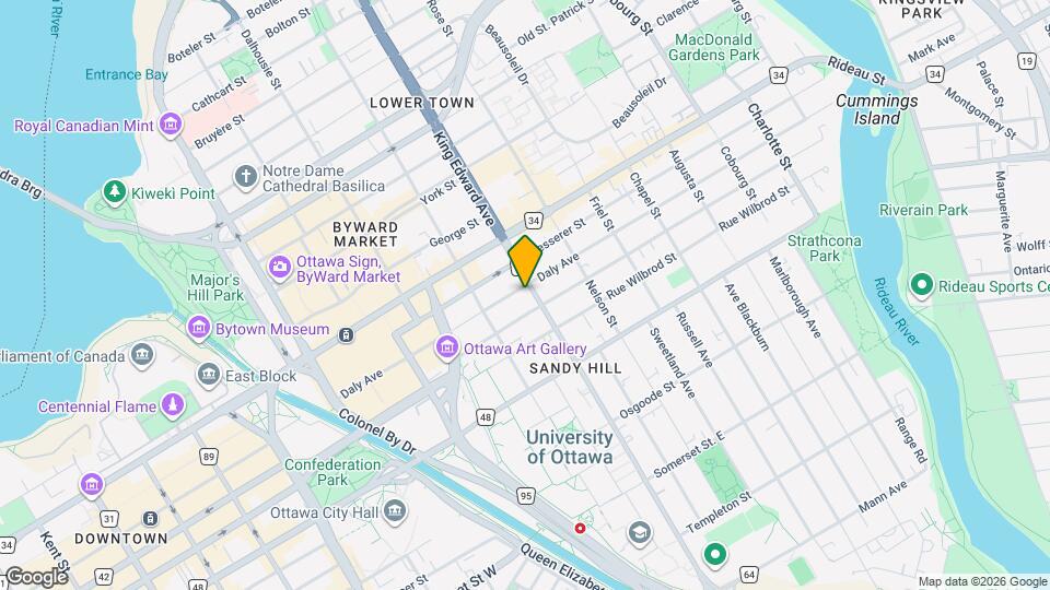 456 King Edward Ave Map and Location Details