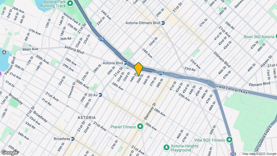 25-28-28 35th St Map and Location Details