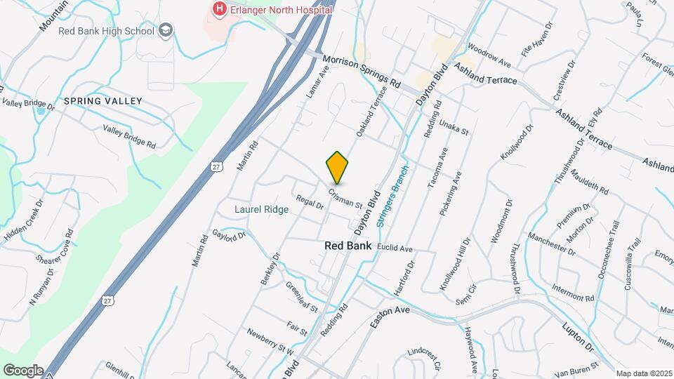 3600 Oakland Terrace Map and Location Details