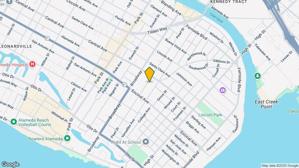 1354 Pearl St Mapa y Detalles de la Ubicación