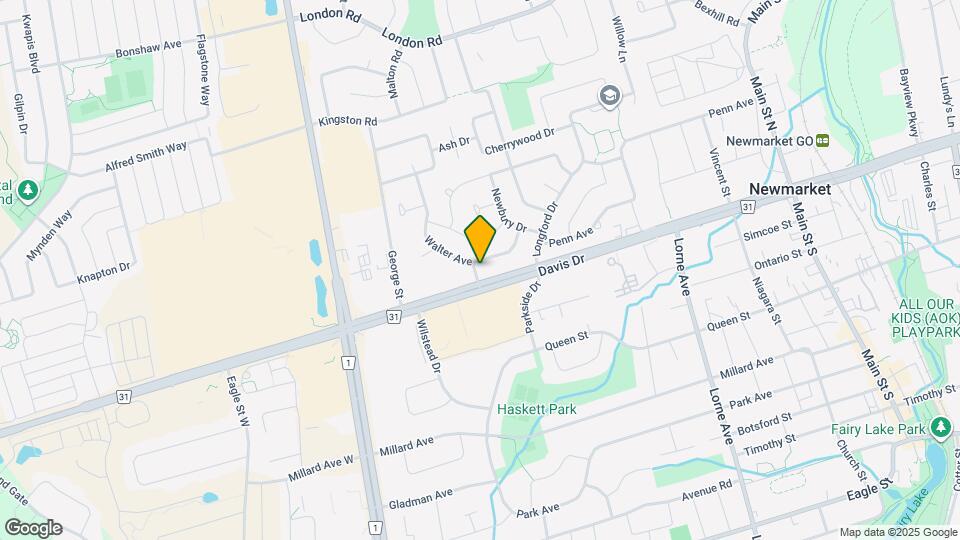 43 Walter Ave Map and Location Details