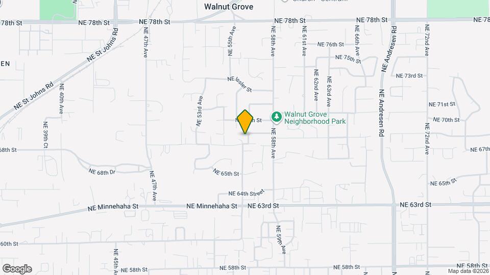6804 NE 56th Ave Map and Location Details