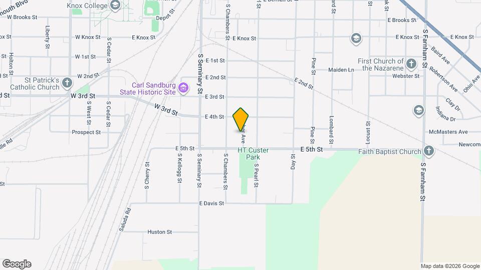 1122 Huber Ave Map and Location Details