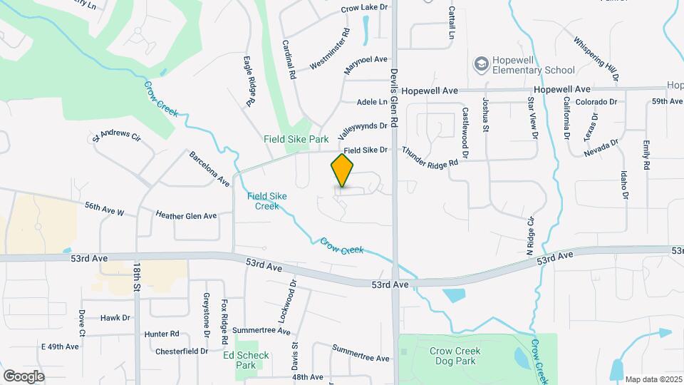 3326 Glenbrook Cir S Map and Location Details