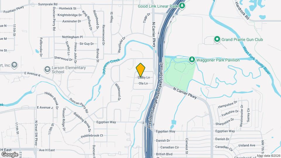 2001 Libby Ln Map and Location Details