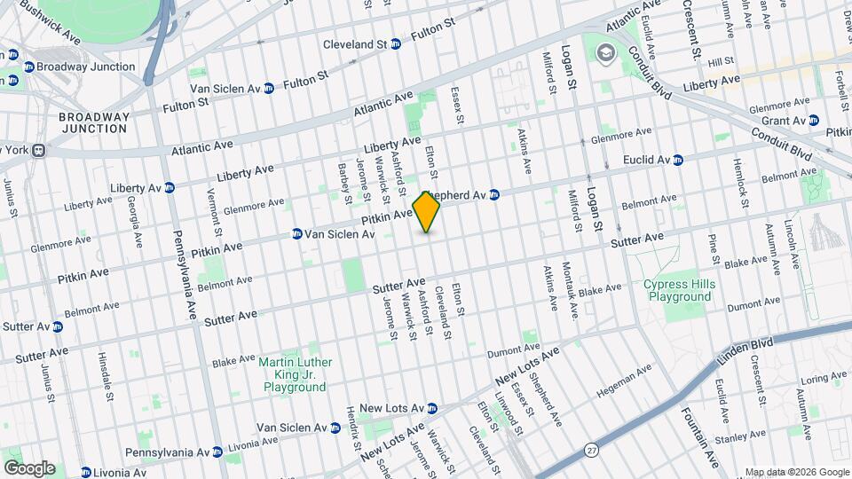 695 Belmont Ave Map and Location Details