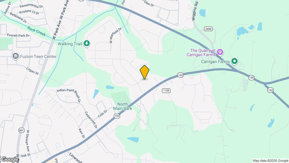 110 E Neel Ranch Rd Map and Location Details