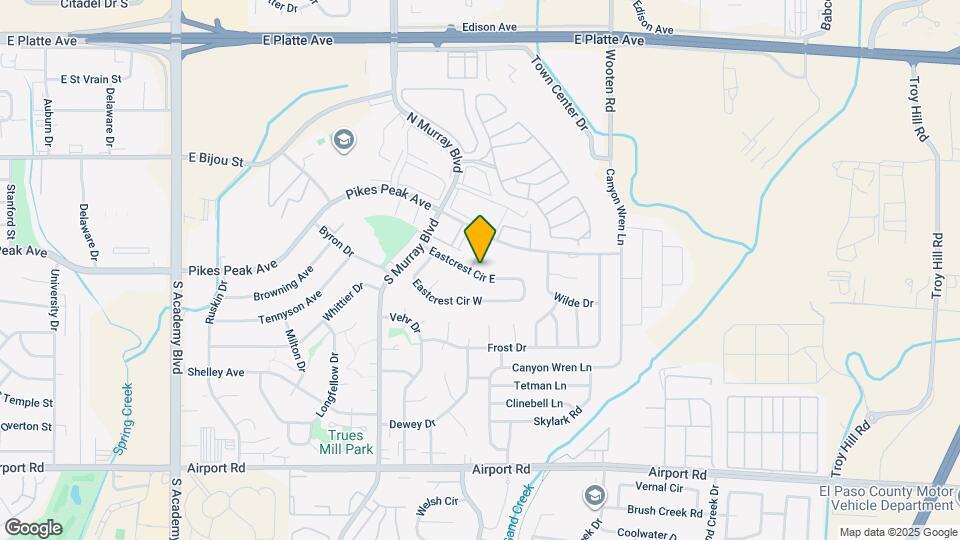 4520 Eastcrest Cir E Map and Location Details