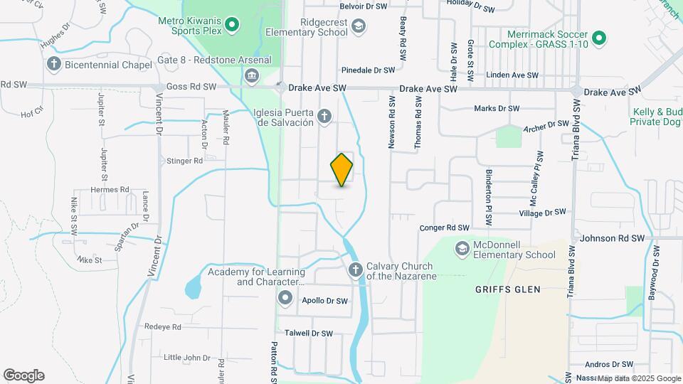 3902 Buttercup Dr SW Map and Location Details