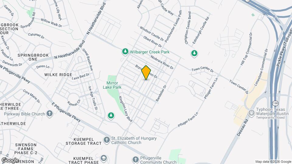 18401 Friendship Hill Dr Map and Location Details