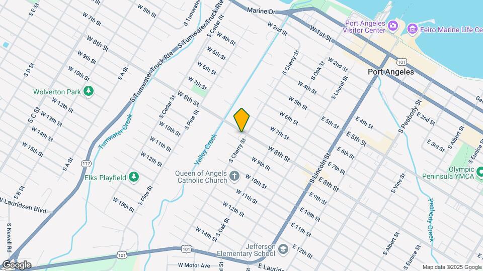 302 W 8th St Map and Location Details